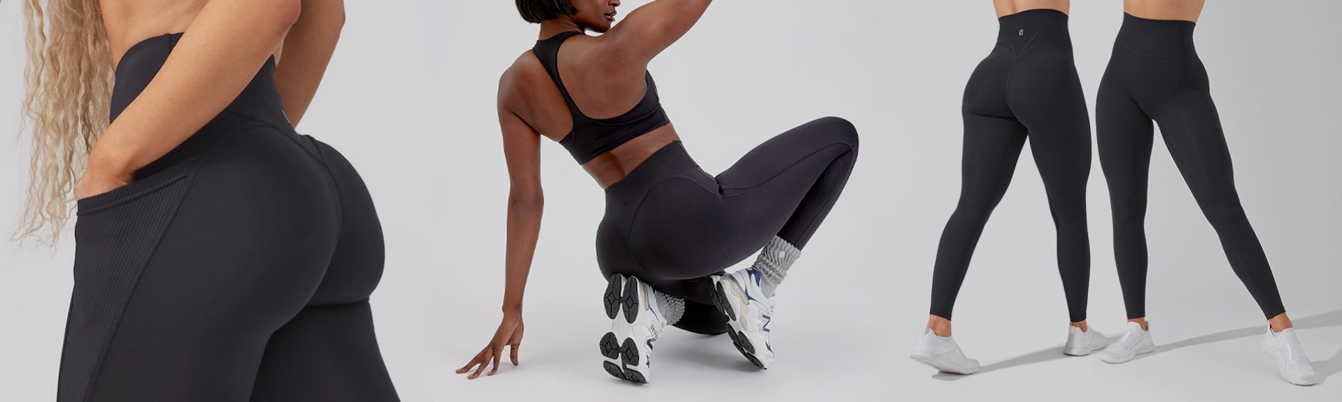 Buy Active Charcoal Seamless Leggings XL, Sports leggings