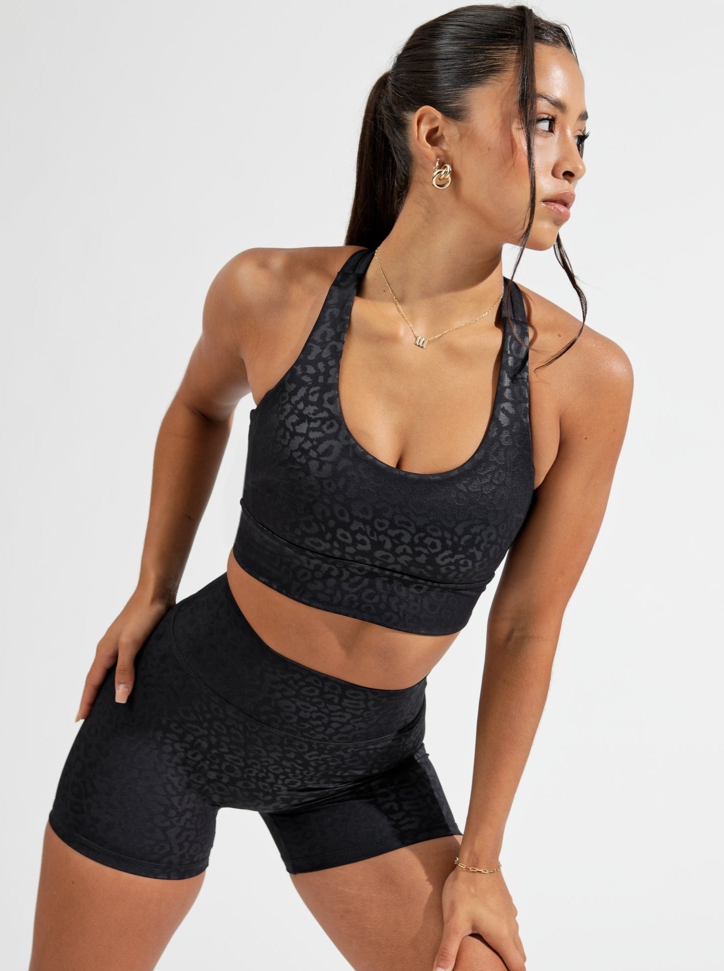 Rosa Sports Set Black-L  Black sports bra, Plus size swimsuits