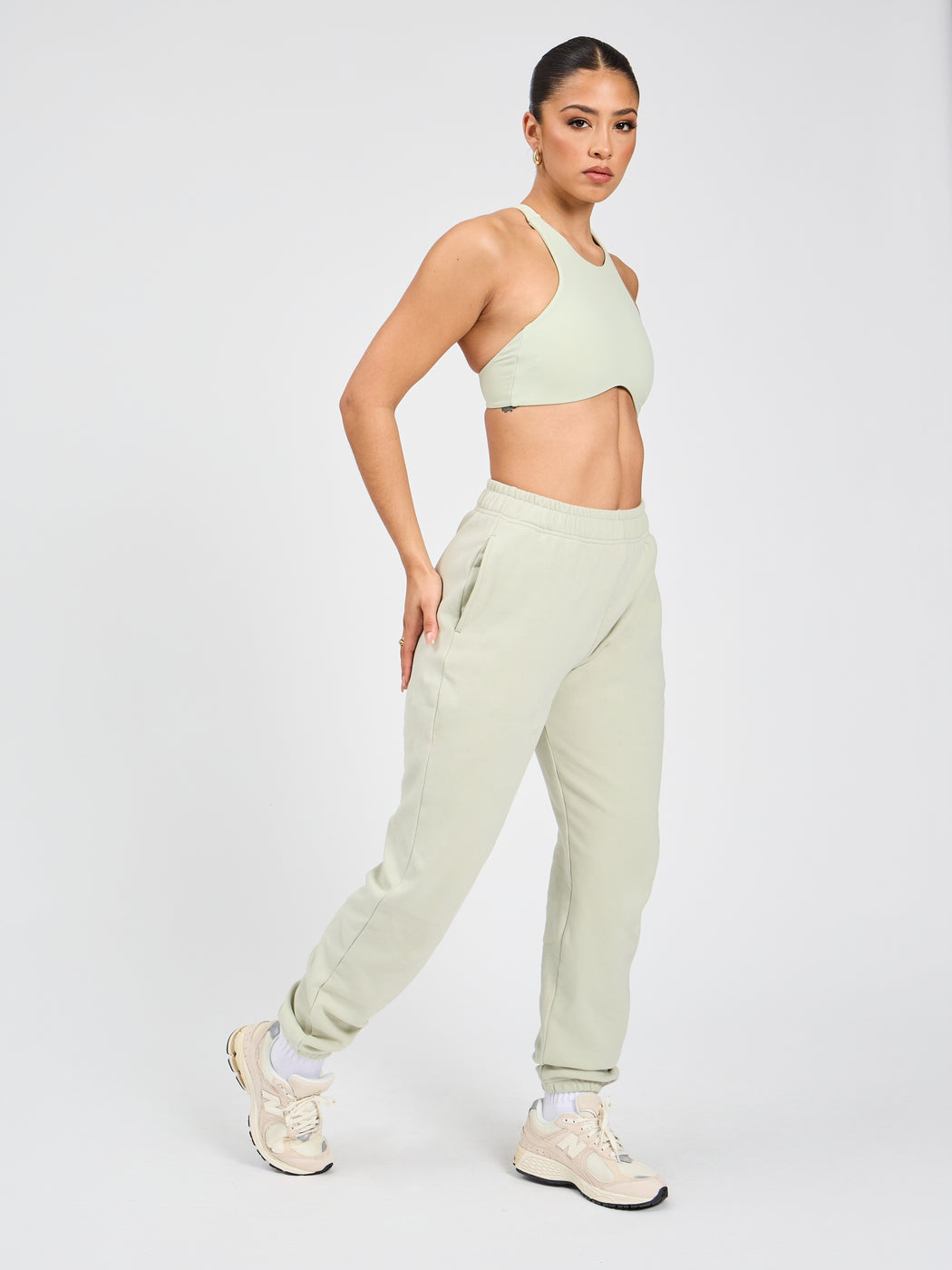 Boyfriend Cloud Jogger - Pistachio