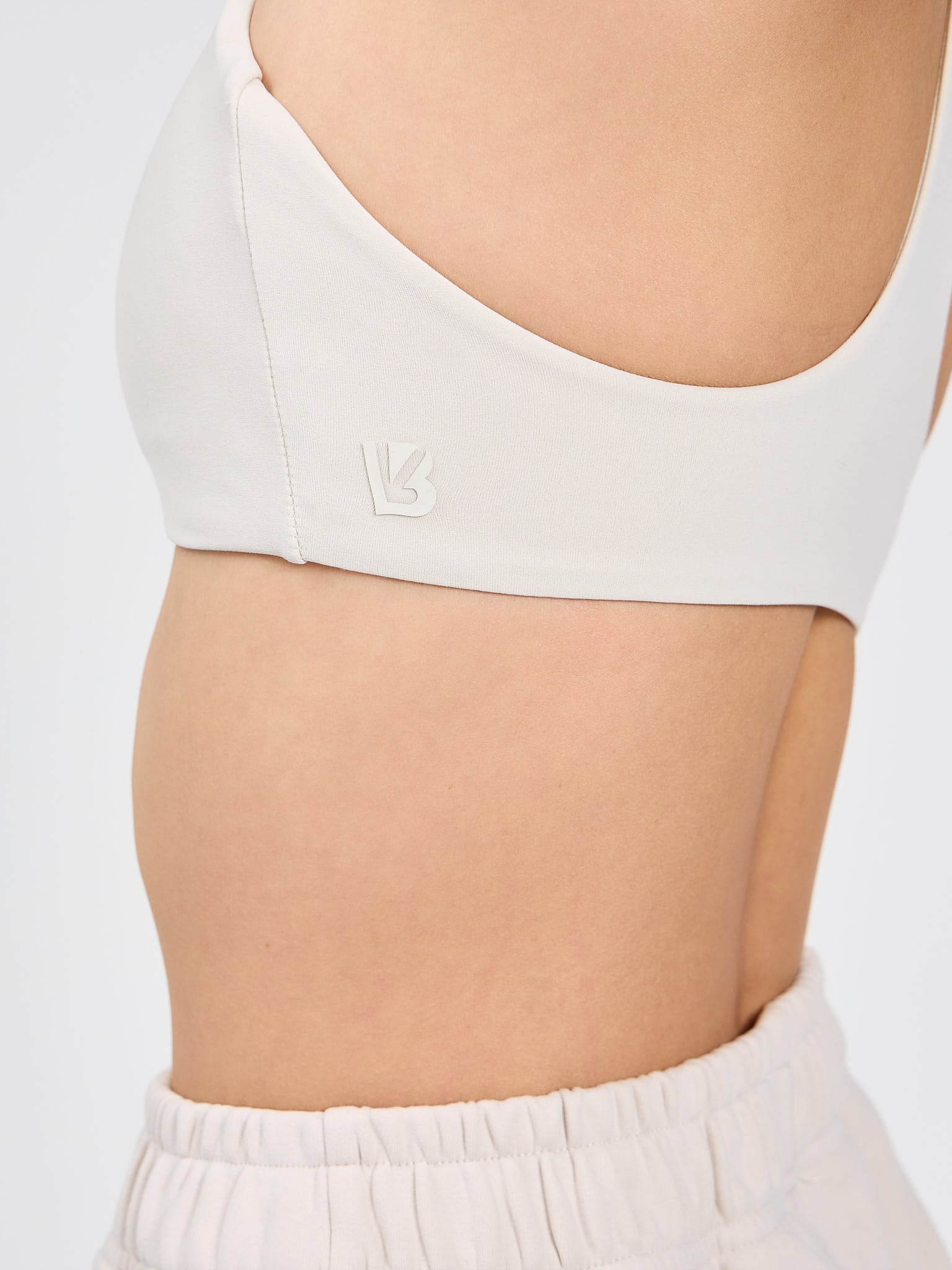 Curve Sports Bra - Bone
