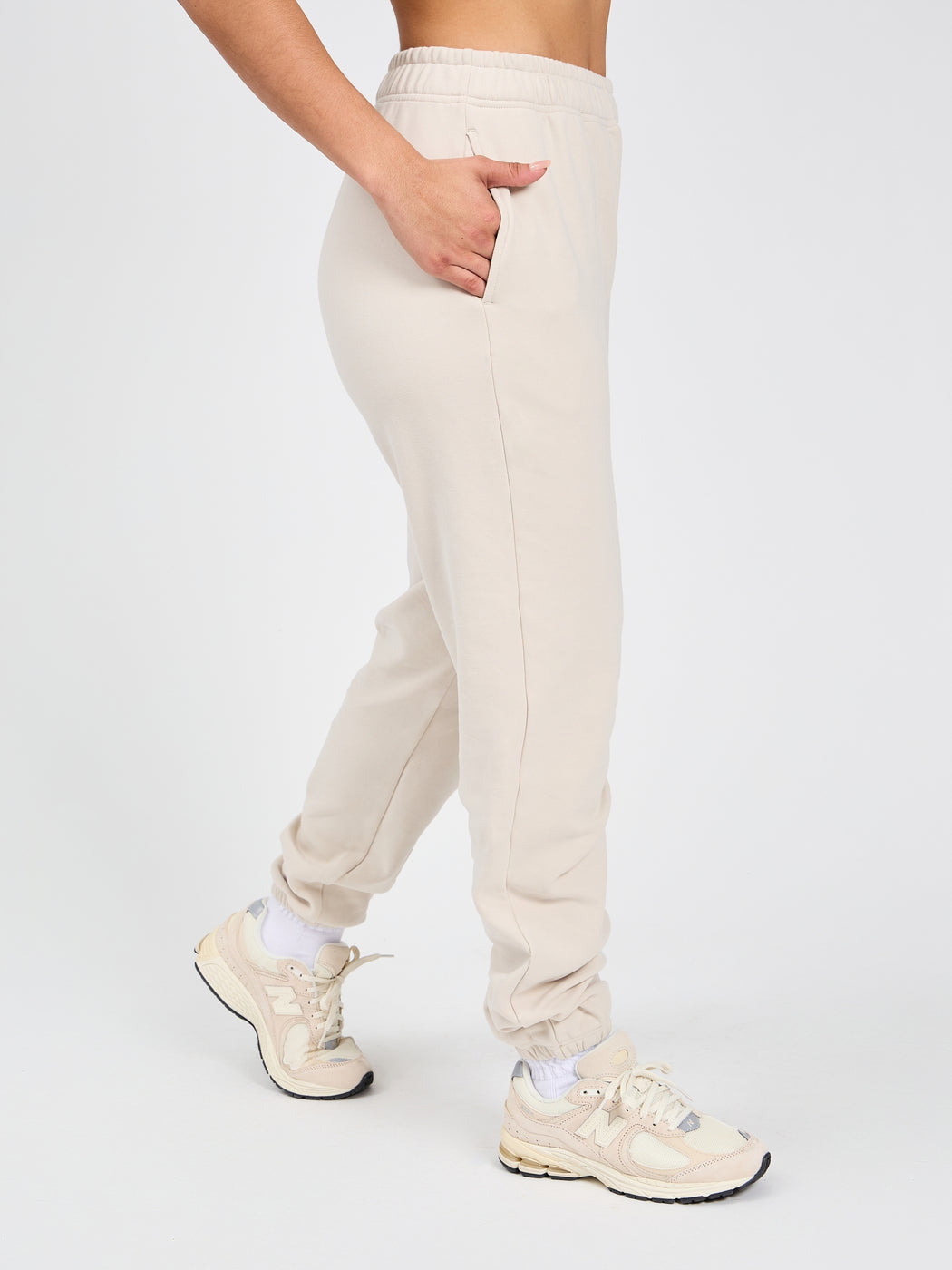 Boyfriend Cloud Jogger - Bone