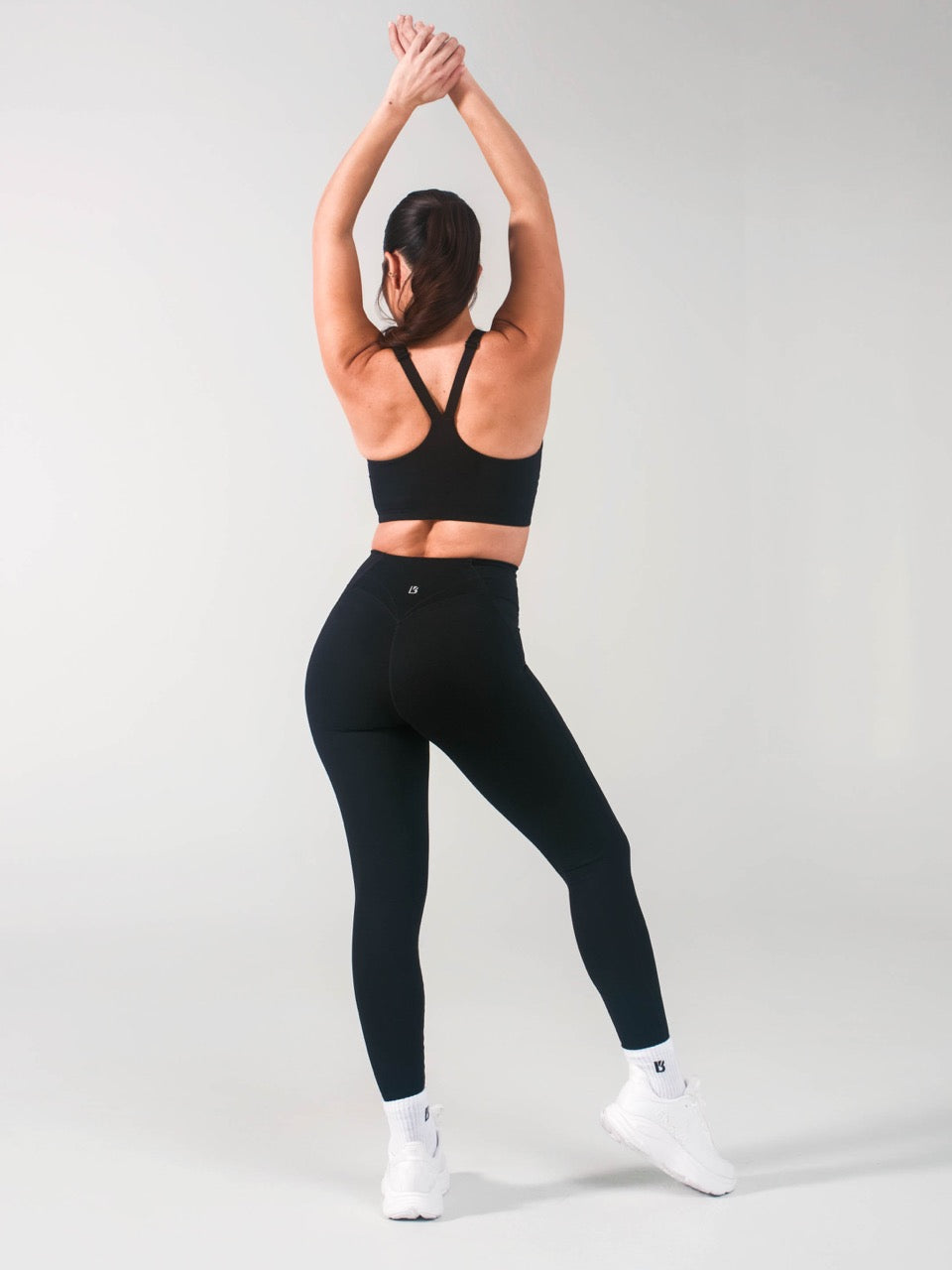 Airbrush Pocket Legging - Onyx Black