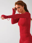 Storm Hip Top - Lipstick Red