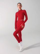 Thumbnail 2 of Phantom Waist Jacket - Lipstick Red, 2 of 7