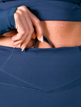 Thumbnail 7 of Airbrush Pocket Legging - Baked Blue, 7 of 7