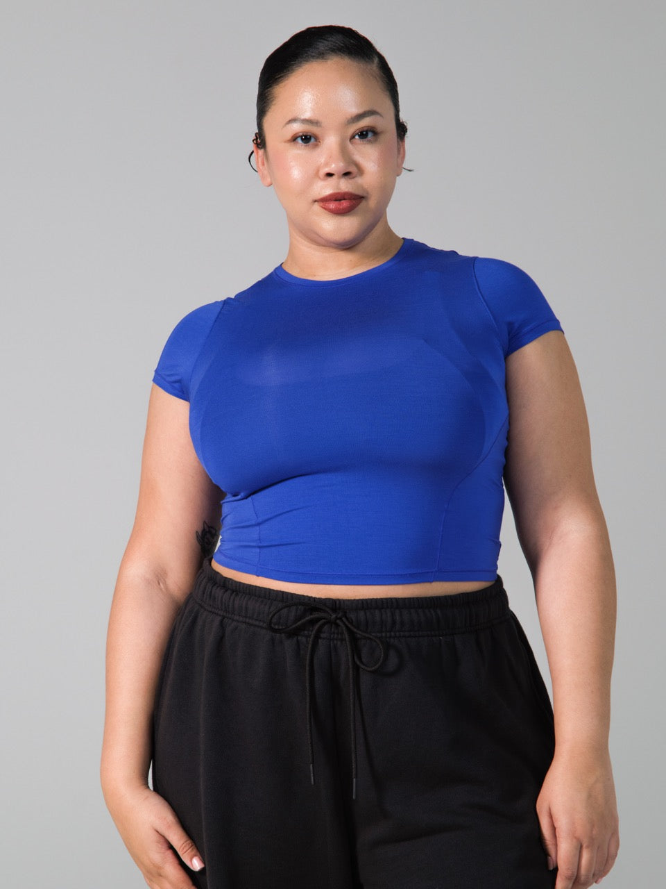 Halo Baby Tee - Rio Blue