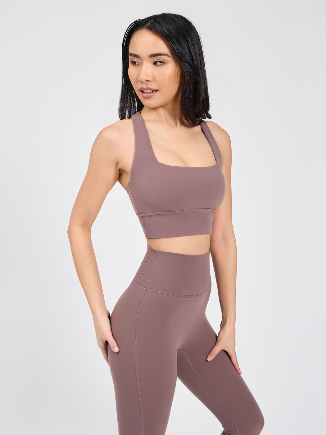 Revolution Sports Bra - Mocha Berry