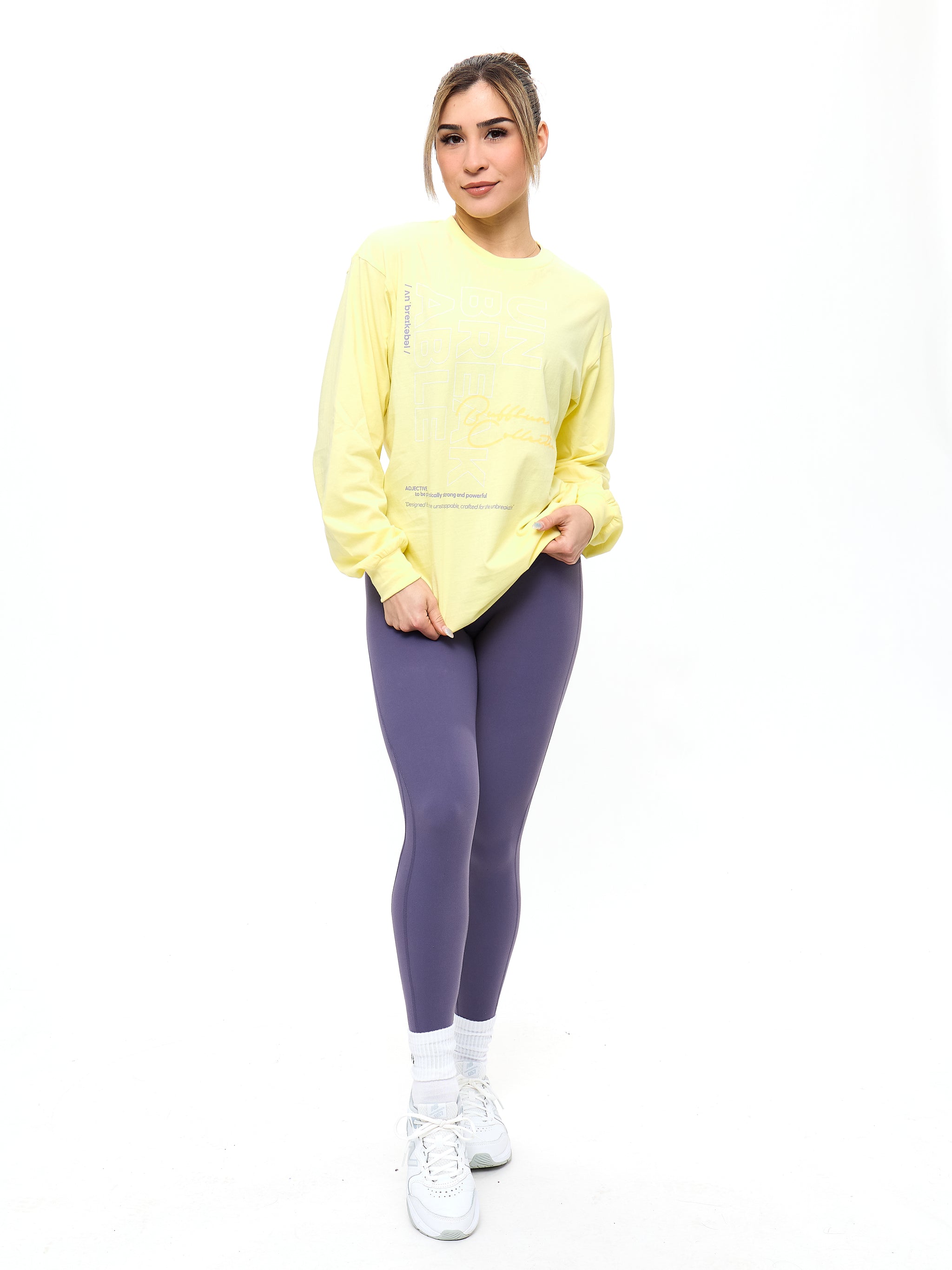 Definition Long Sleeve Tee - Sunbeam