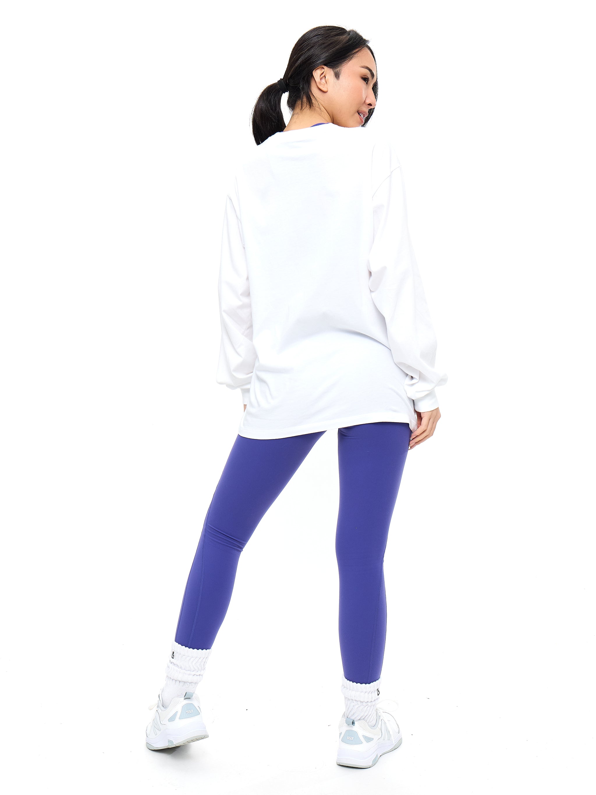 Definition Long Sleeve Tee - White