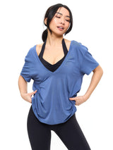 Thumbnail 5 of V Neck Pump Cover - Denim Blue, 5 of 8
