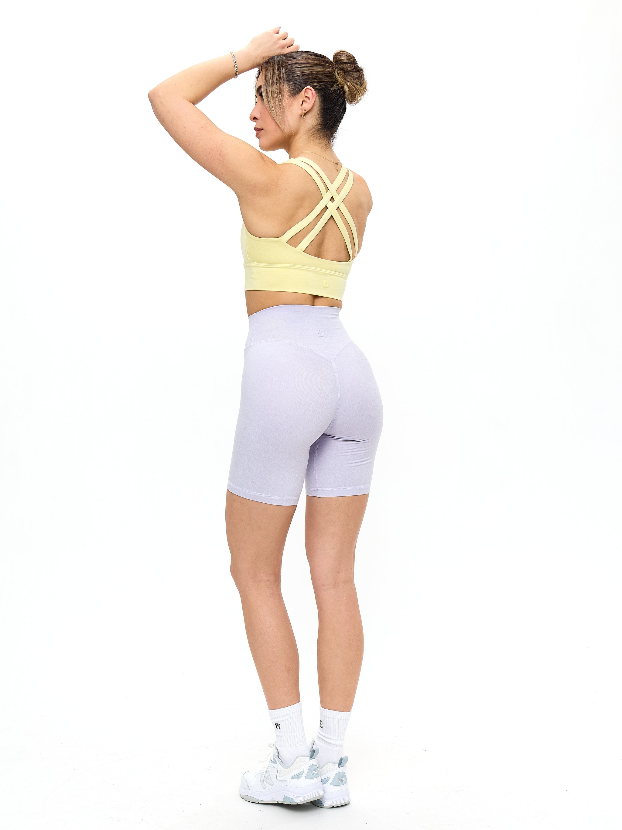 Twilight Dream Heather Sports Bra - Heather Sunbeam