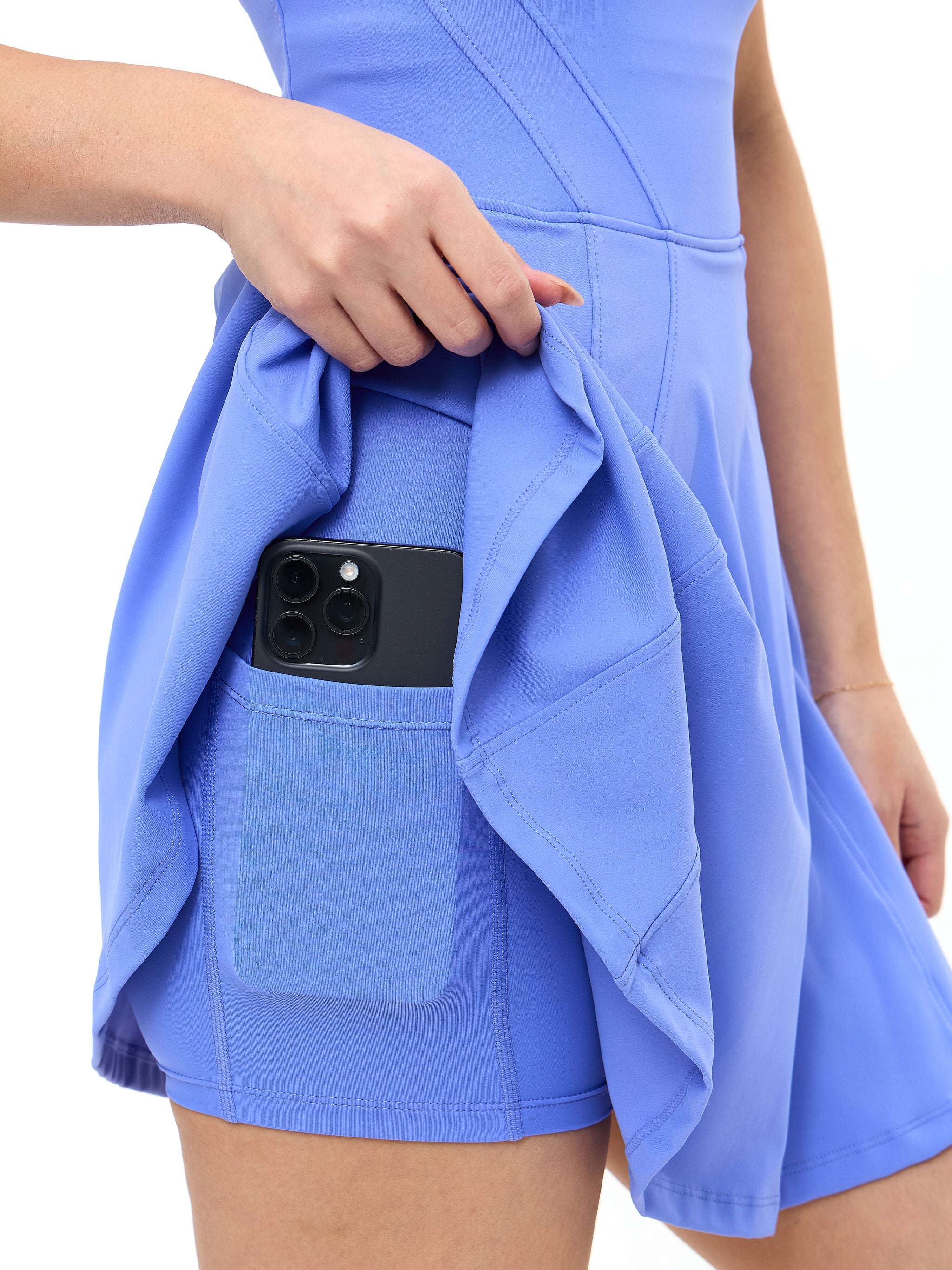 Bend and Snap Dress - Azul