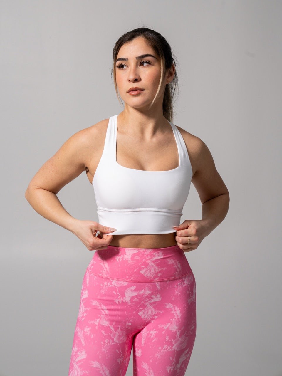 Revolution Sports Bra - White