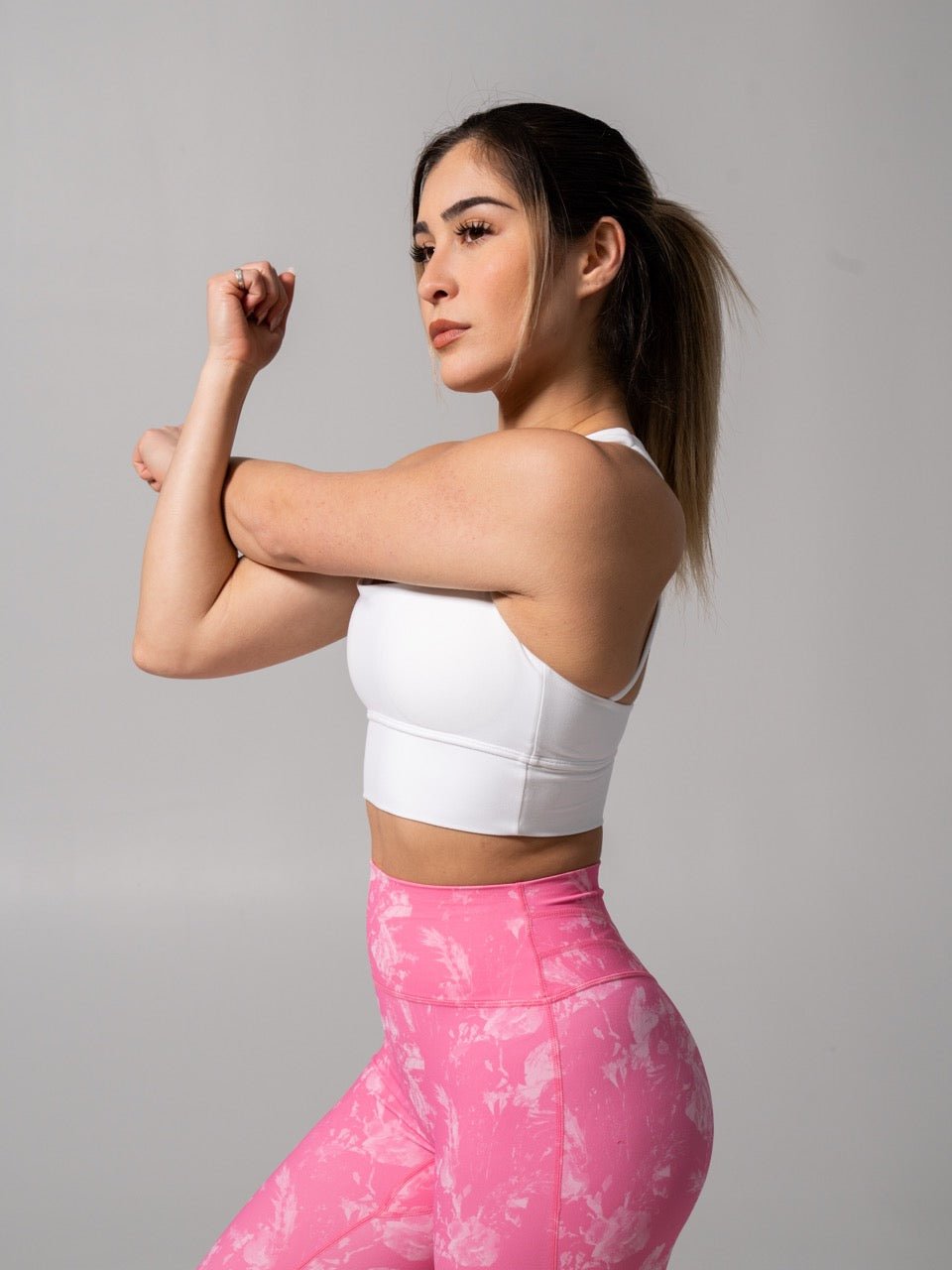 Revolution Sports Bra - White