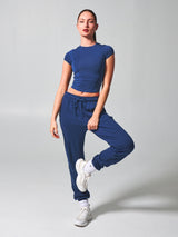 Thumbnail 2 of Halo Baby Tee - Baked Blue, 2 of 6