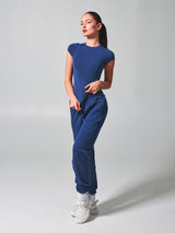 Thumbnail 4 of Halo Baby Tee - Baked Blue, 4 of 6