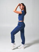 Thumbnail 3 of Halo Baby Tee - Baked Blue, 3 of 6