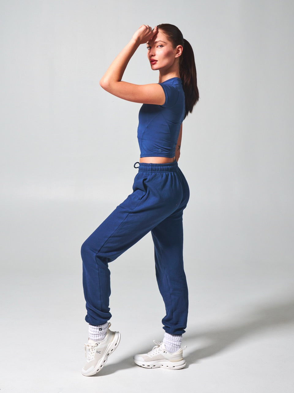 Halo Baby Tee - Baked Blue