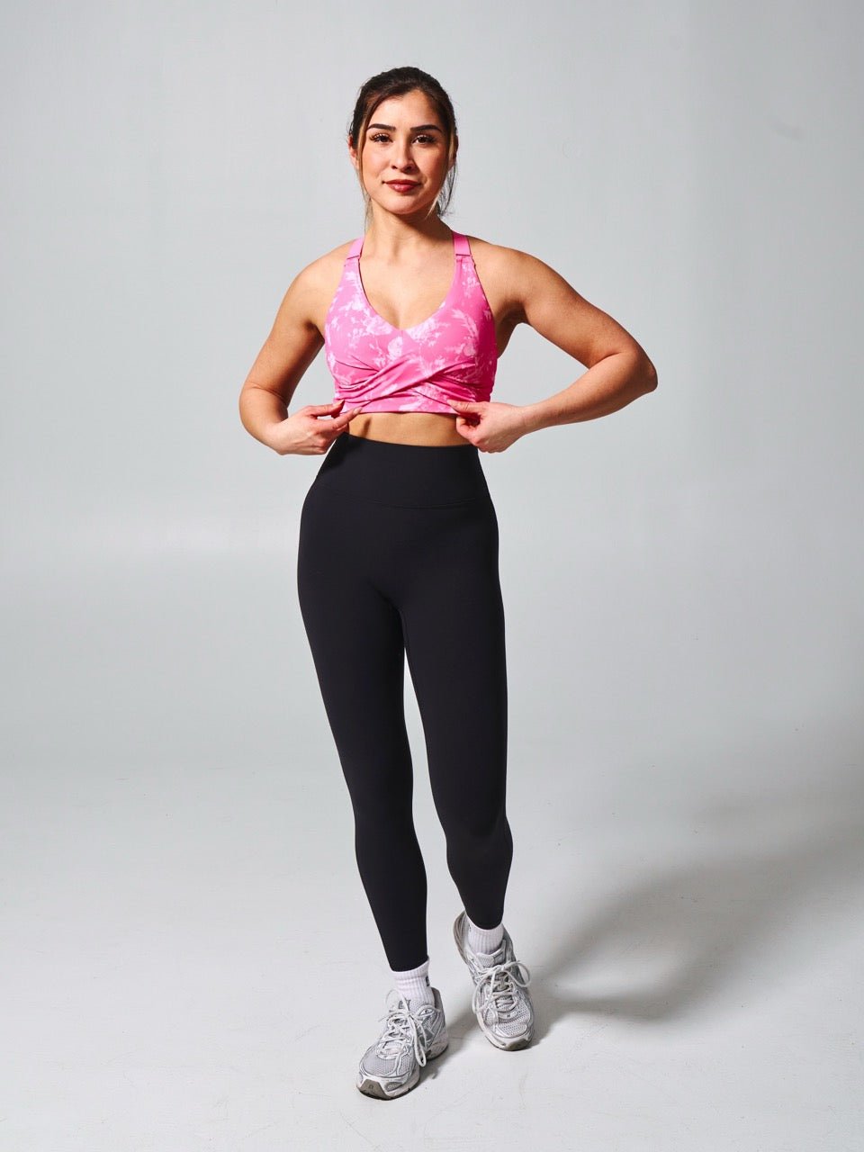 Candy Wrap Sports Bra - Essential Print