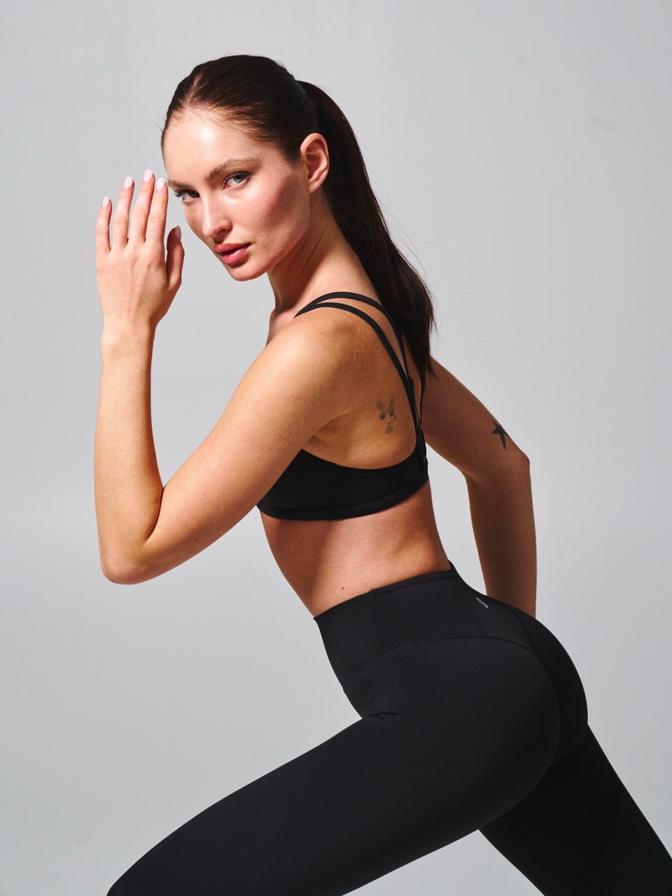 Elysium Sports Bra - Onyx Black