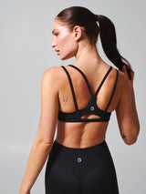 Thumbnail 3 of Elysium Sports Bra - Onyx Black, 3 of 5