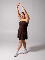 Thumbnail 2 of Bend and Snap Dress - Espresso, 2 of 7