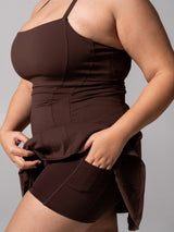 Thumbnail 5 of Bend and Snap Dress - Espresso, 5 of 7