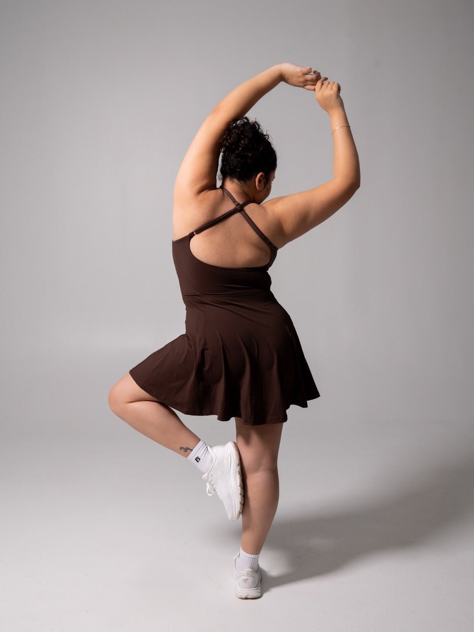 Bend and Snap Dress - Espresso