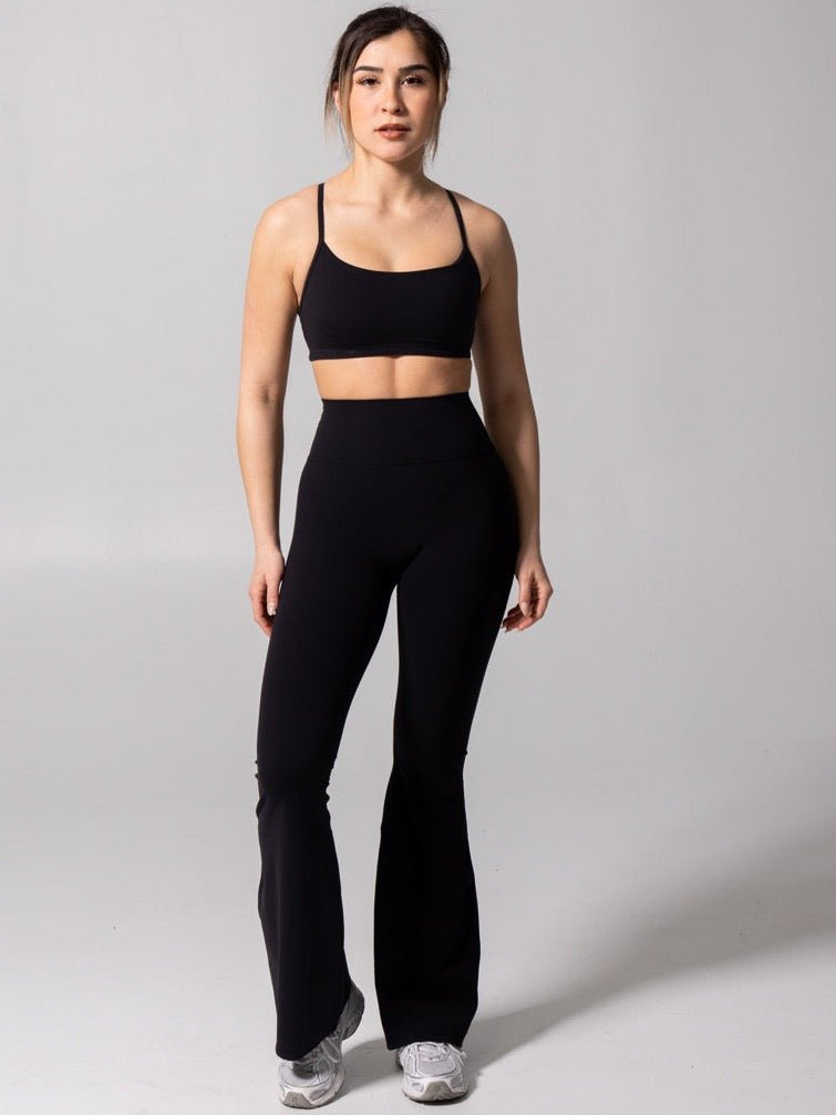 Legacy Flare Legging - Onyx Black