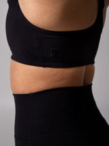Thumbnail 4 of Reversible Sports Bra - Onyx Black and White, 4 of 8