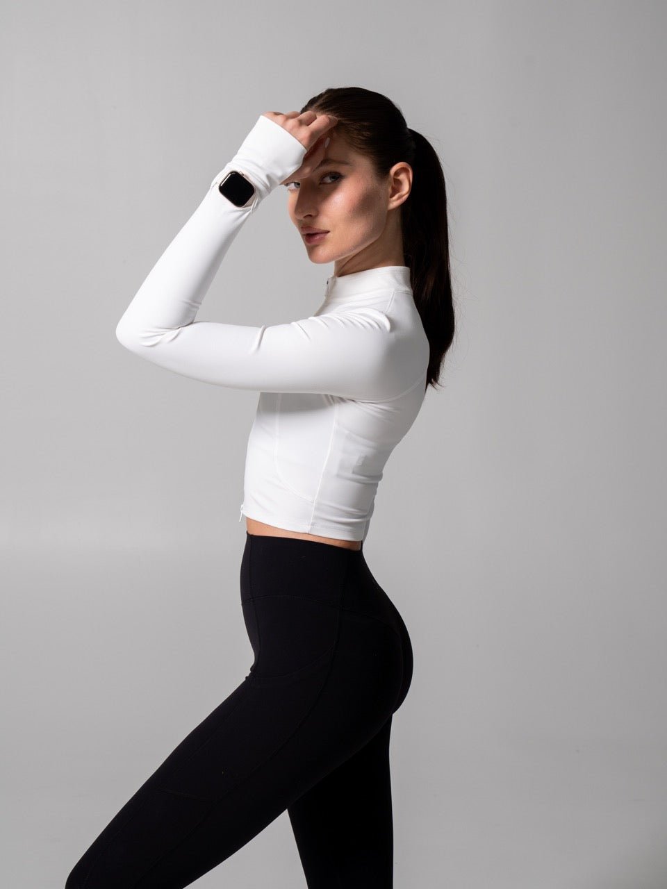 Phantom Waist Jacket - White