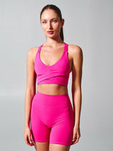Thumbnail 2 of Candy Wrap Sports Bra - Miami Vice, 2 of 7