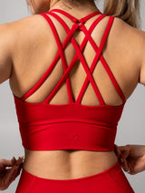 Thumbnail 5 of Revolution Sports Bra - Lipstick Red, 5 of 5