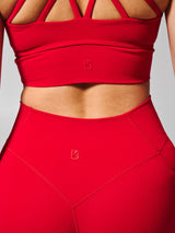 Thumbnail 4 of Contour Pocket Legging - Lipstick Red, 4 of 5