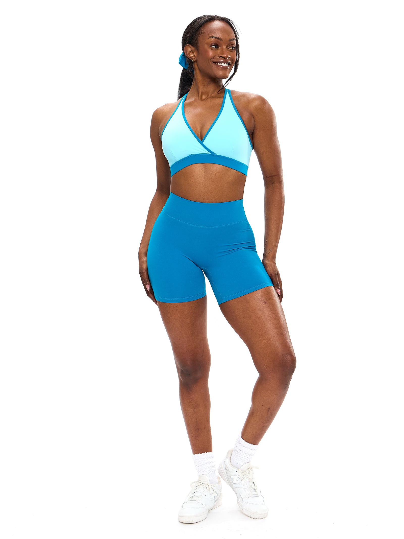 Reversible RacerBack Sports Bra - Warhead and Cotton Candy