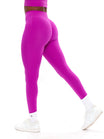 Aggressive Scrunch Highlight Legging - Grape Juice