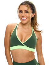 Thumbnail 3 of Reversible RacerBack Sports Bra - Margarita and Atari, 3 of 8