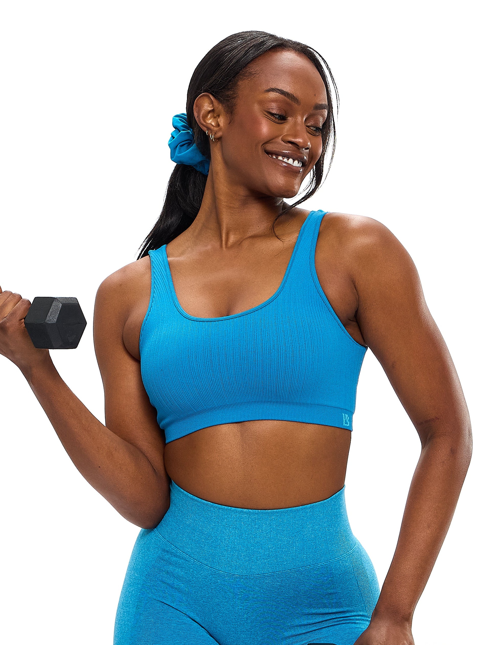 Scoop Seamless Sports Bra - Warhead