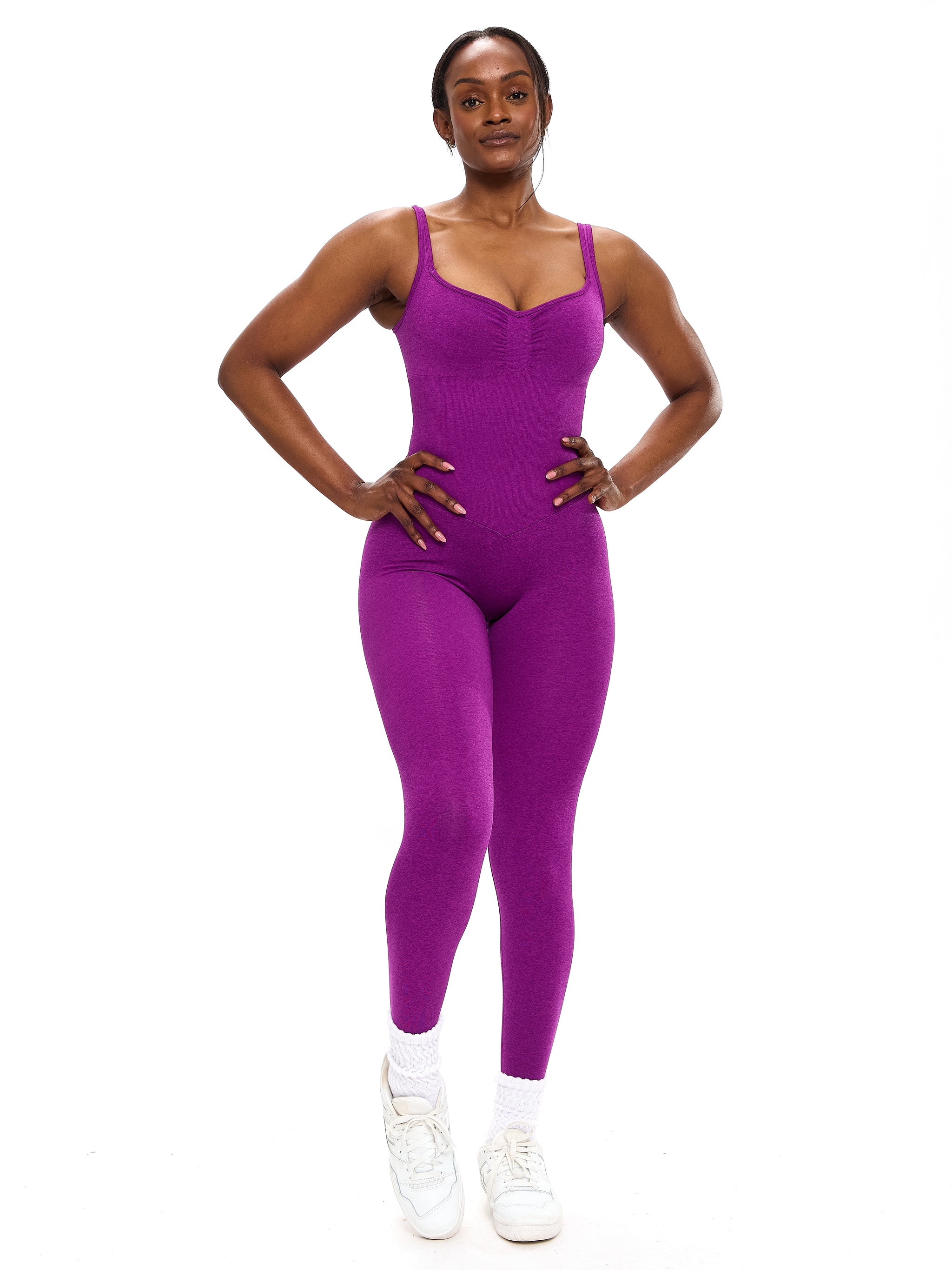 Shape Seamless Bodysuit - Grape Juice
