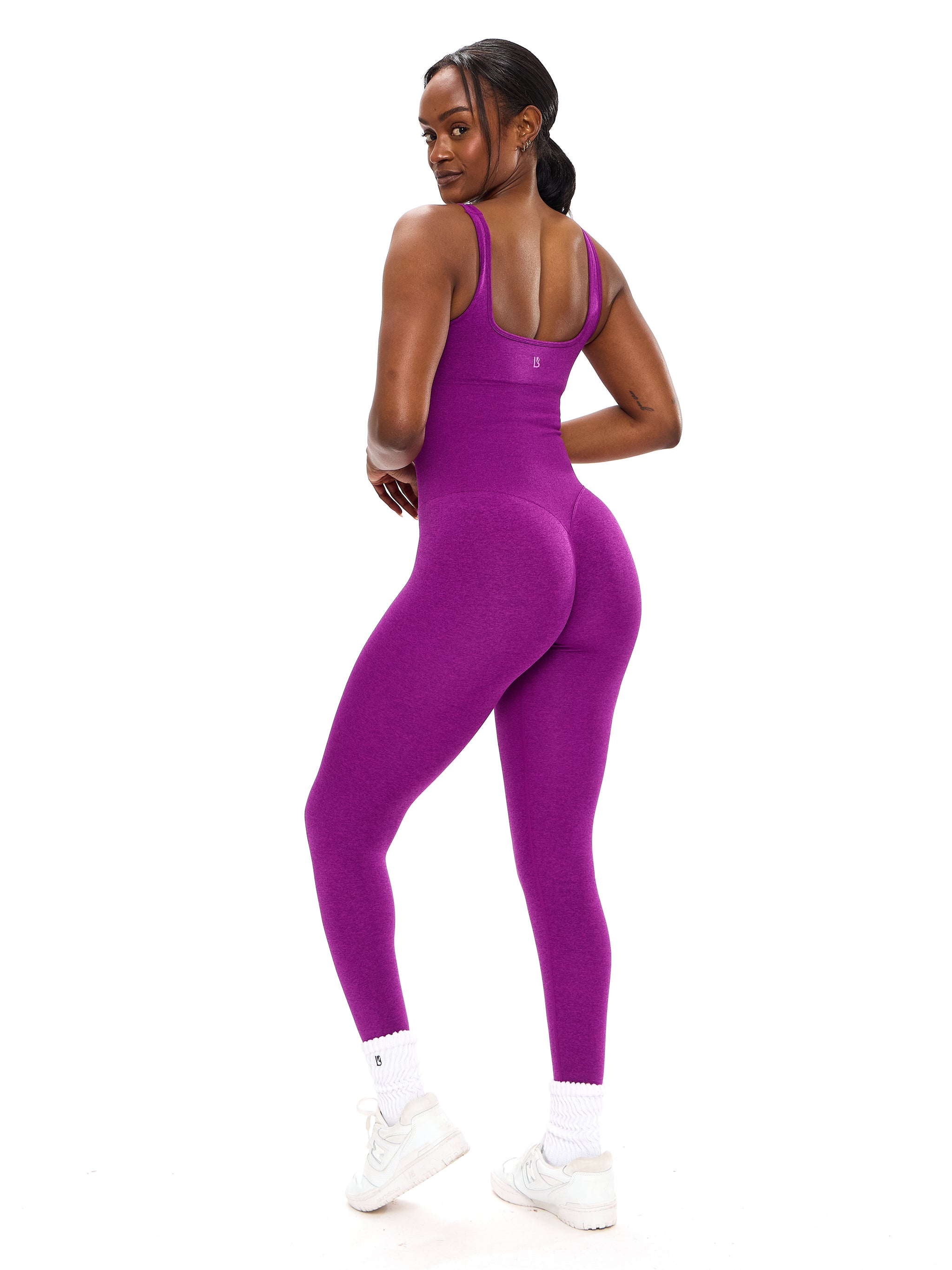 Shape Seamless Bodysuit - Grape Juice