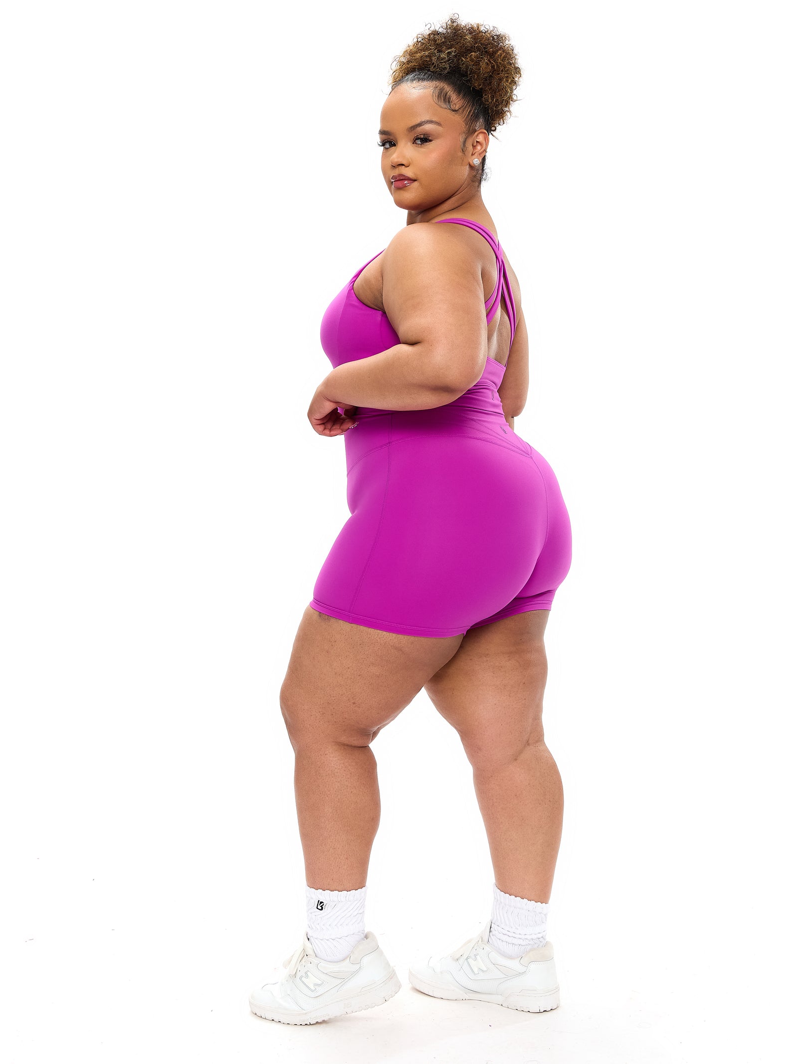 Rosa Sports Bra - Grape Juice