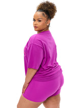 Thumbnail 2 of Radiant Short Sleeve Tee - Grape Juice, 2 of 4