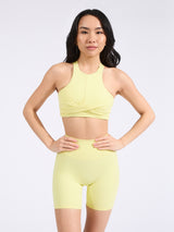 Thumbnail 1 of Candy Crew Sports Bra - Afterglow Yellow, 1 of 6