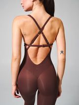 Thumbnail 6 of Corset Bodysuit - Espresso, 6 of 8