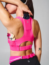 Thumbnail 1 of Wicked Zip Sports Bra - Miami Vice, 1 of 11