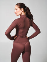 Thumbnail 5 of Elysium Zip Jacket - Espresso, 5 of 8