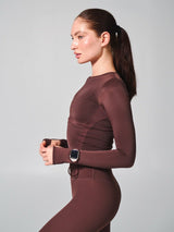 Thumbnail 4 of Storm Waist Top - Espresso, 4 of 10