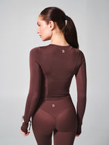 Thumbnail 6 of Storm Waist Top - Espresso, 6 of 10