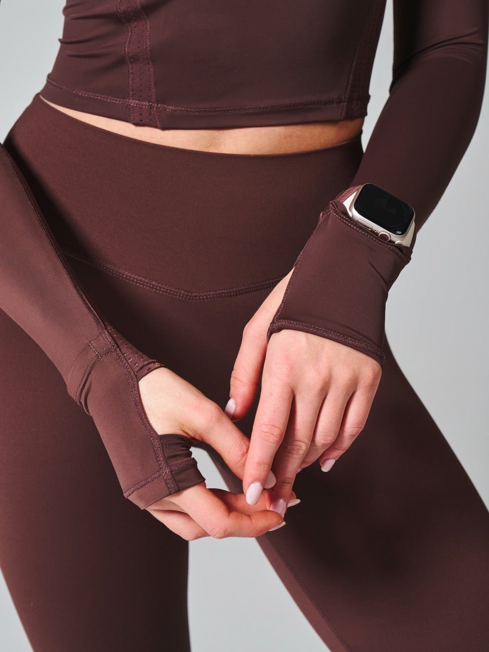 Storm Waist Top - Espresso