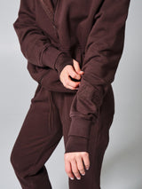 Thumbnail 5 of Threads Zip Hoodie - Espresso, 5 of 5